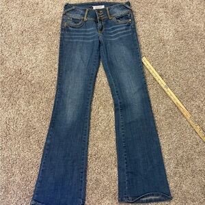 Vigold Women's low rise Boot Cut Jeans